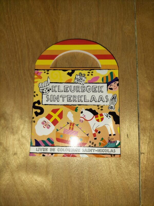 Sinterklaas sticker/kleur boekje