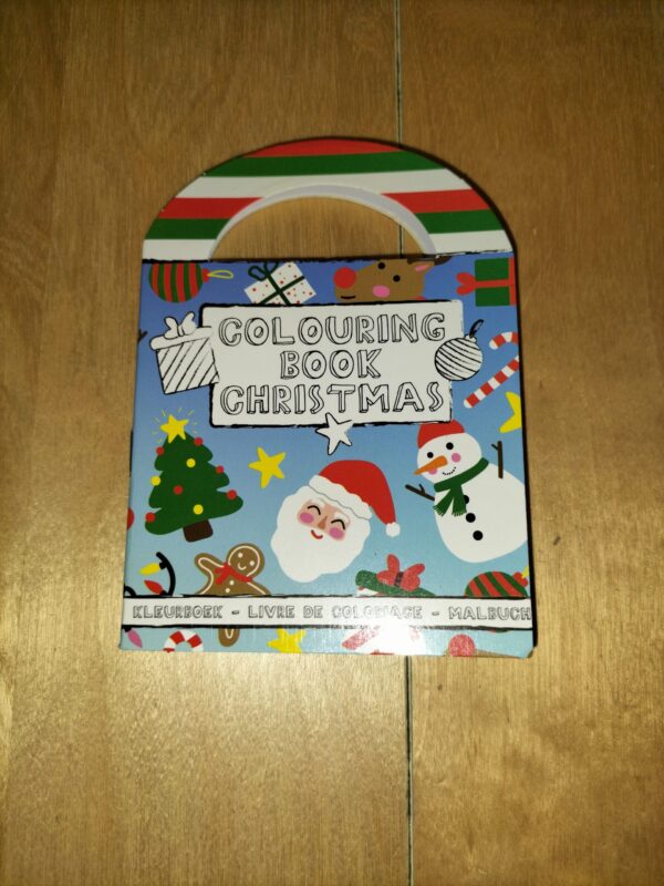 Kerst kleur/sticker boekje