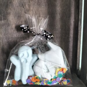 Halloween stoepkrijt traktatie