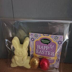 Pasen traktatie zeepje/theezakje/chocolade