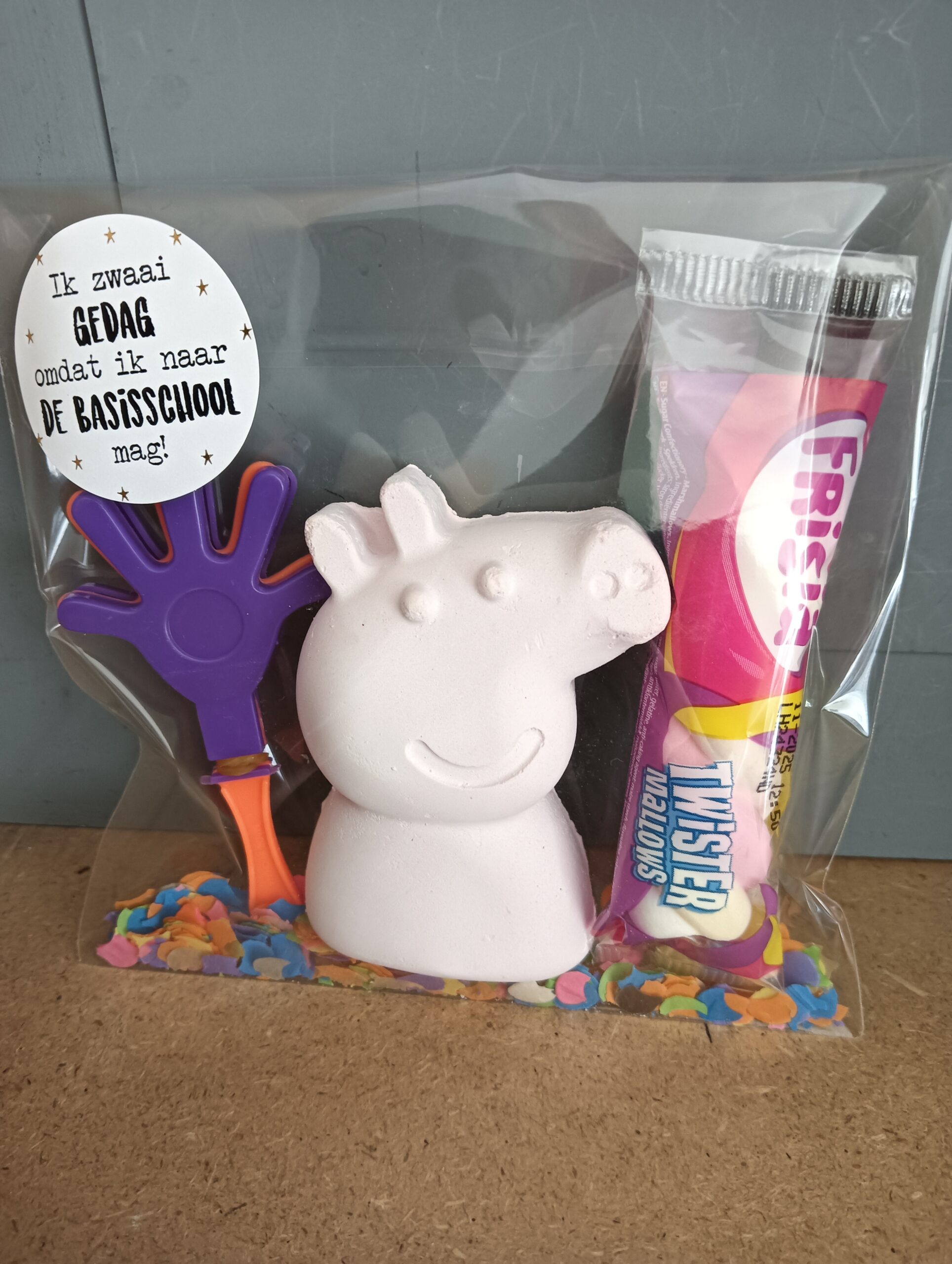 Peppa pig afscheid traktatie