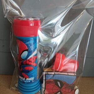 Spiderman traktatie bellenblaas/stempel