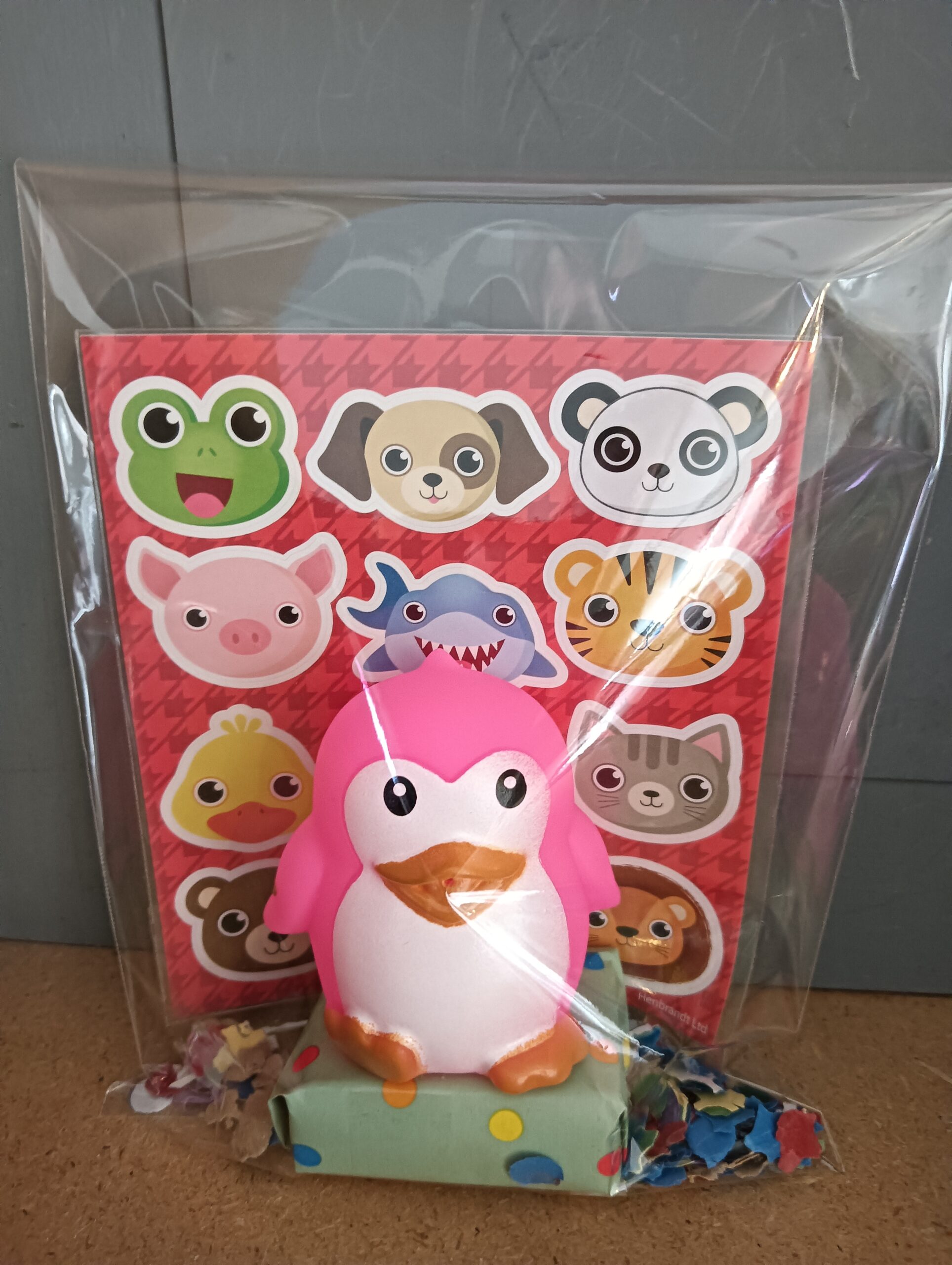 Dieren traktatie stickers/badfiguurtje