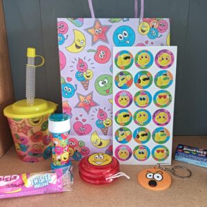 Smiley kinderfeestje goodiebag