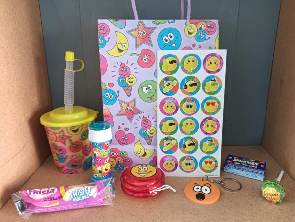 Smiley kinderfeestje goodiebag