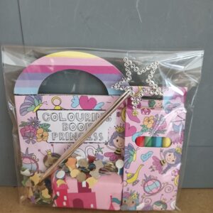 Prinses traktatie met kleurboekje en kleurpotloodjes