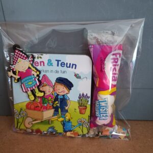 Fien en Teun traktatie met sleutelhanger