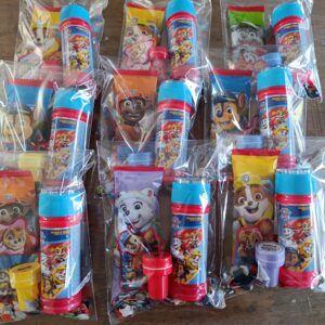 Paw Patrol traktatie bellenblaas/stempel/koekje