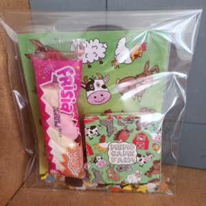 Boerderij traktatie stickers/memory