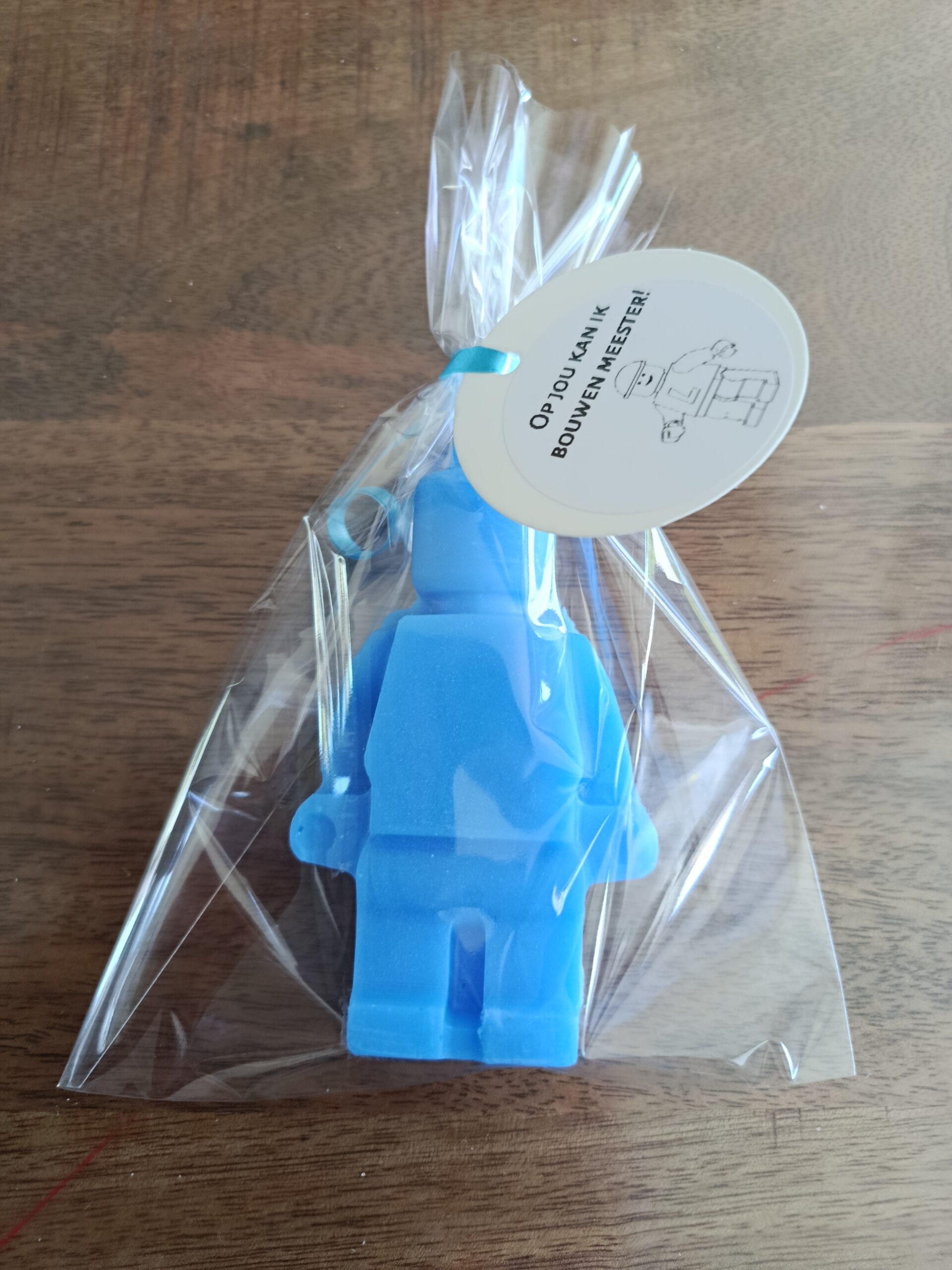 Zeep cadeautje voor de meester