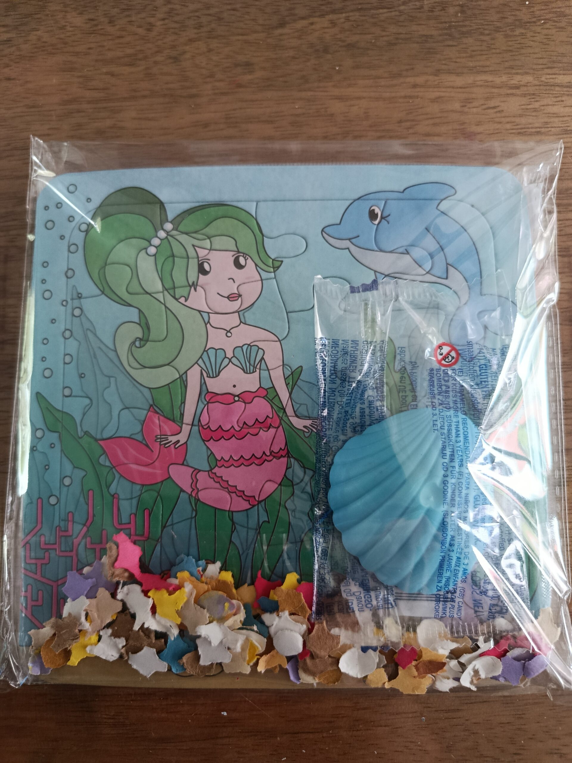 Onder water wereld puzzel traktatie