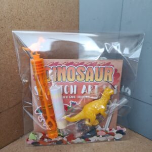Dino traktatie scratch/stretchy