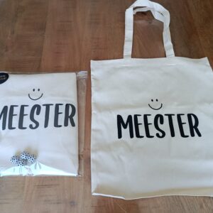 Meester tas cadeautje