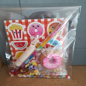 Squishy traktatie met stickers