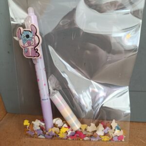 Stitch pen traktatie