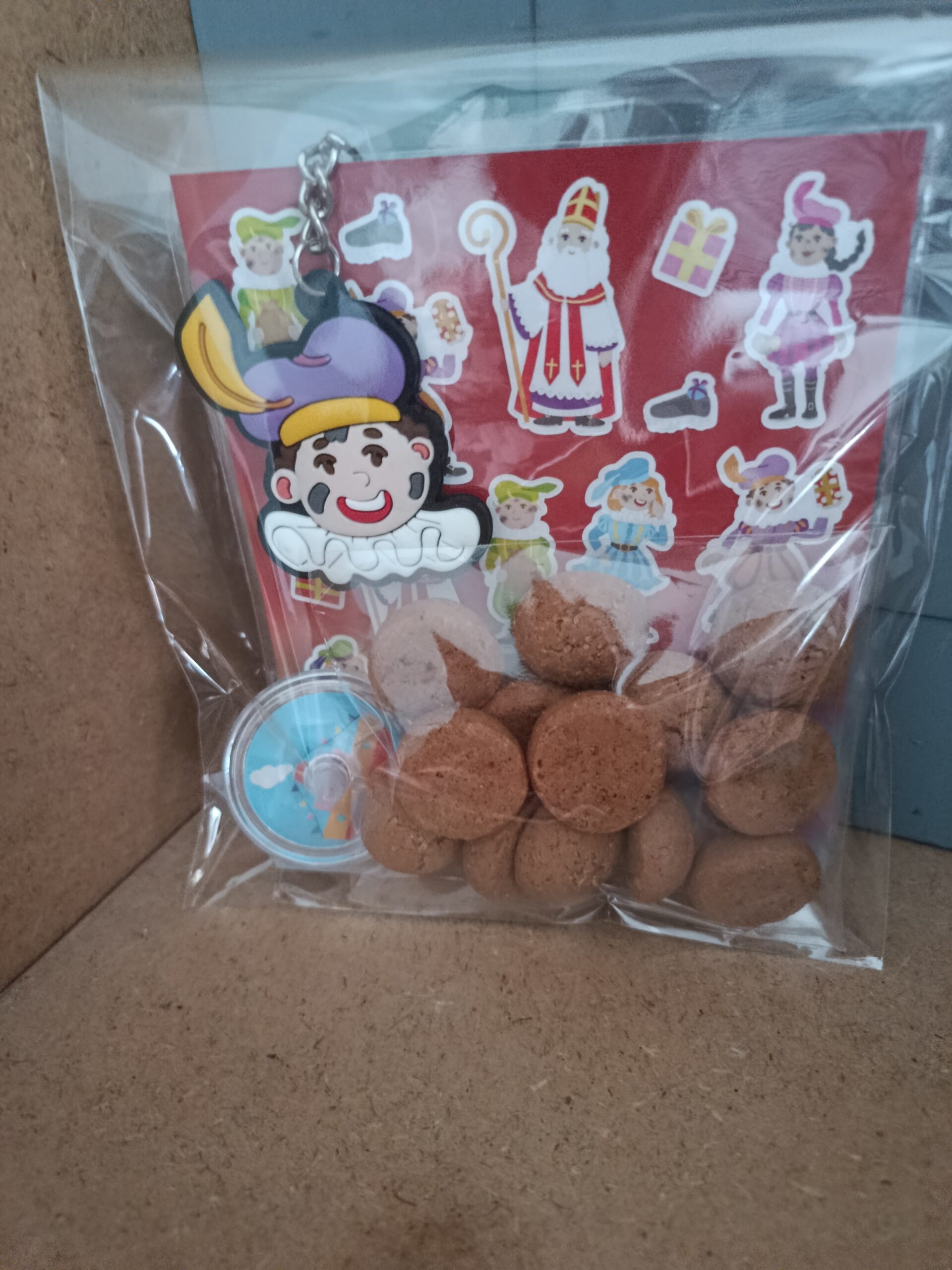 Sinterklaas traktatie stickers/tolletje