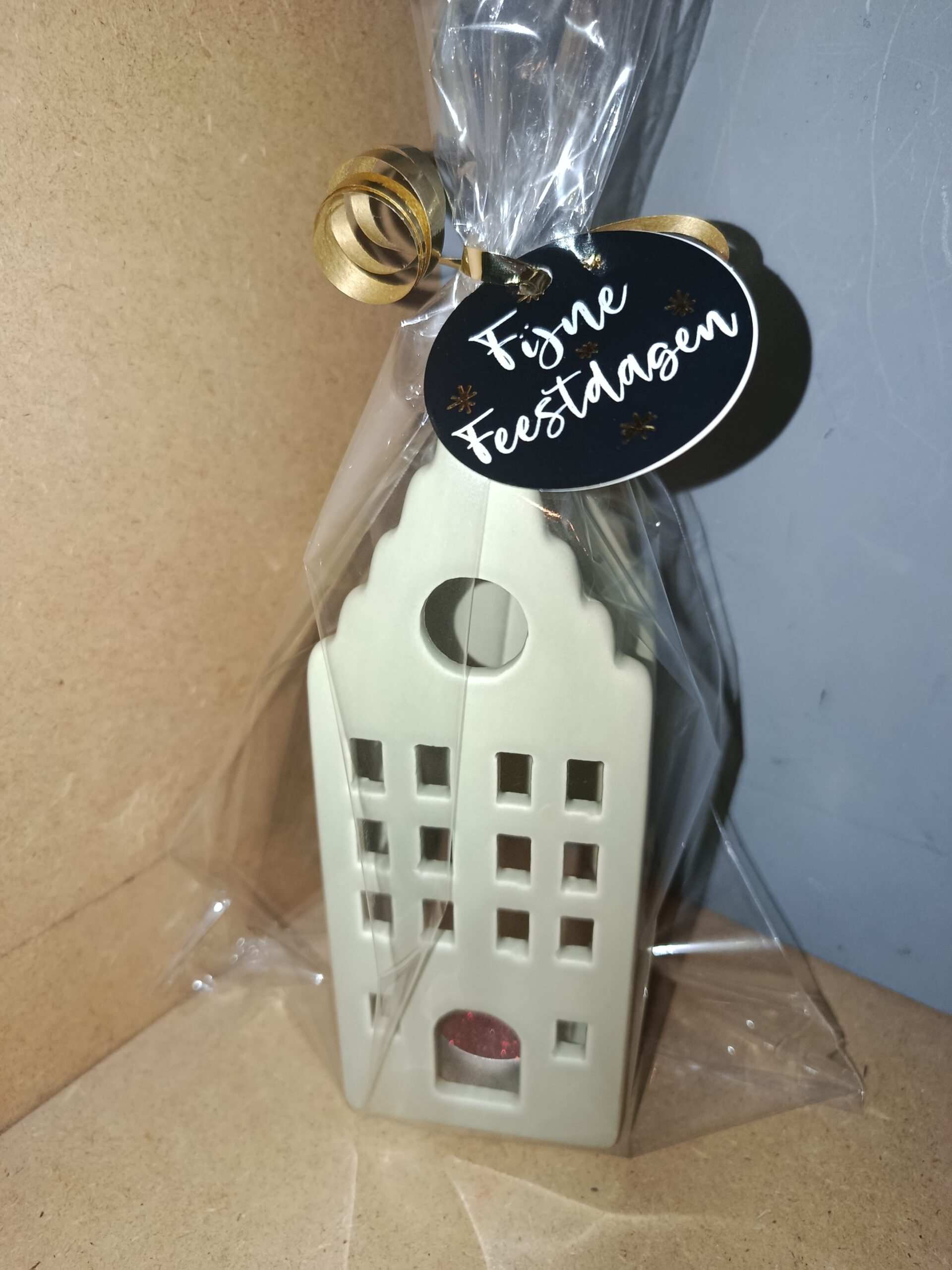 Kerst cadeautje huisje