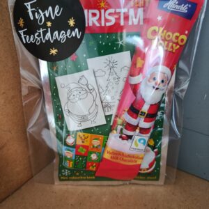 Kerst traktatie kleursetje